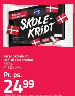 Fleggaard Fazer Skolekridt tilbud