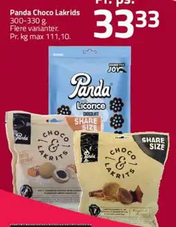 Fleggaard Panda Choco Lakrids tilbud