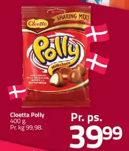 Fleggaard Cloetta Polly tilbud