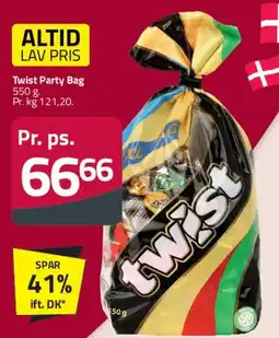 Fleggaard Twist Party Bag tilbud