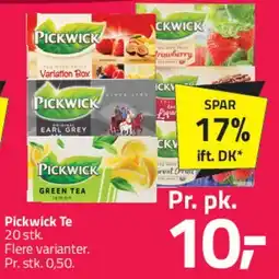 Fleggaard Pickwick Te tilbud