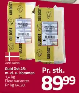 Fleggaard Guld Ost 45+ tilbud