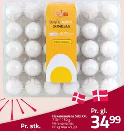 Fleggaard Danæg Skrabeæg str. S/M tilbud