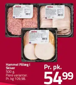 Fleggaard Hammel Pålæg i skiver tilbud