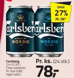 Fleggaard Carlsberg tilbud