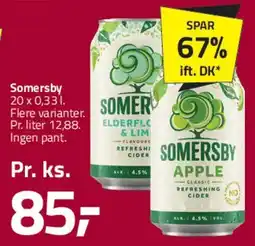 Fleggaard Somersby Apple tilbud