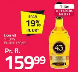 Fleggaard Licor 43 tilbud