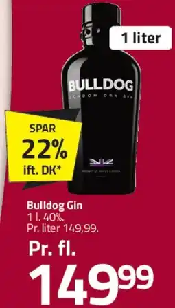 Fleggaard Bulldog Gin tilbud