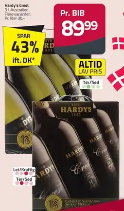 Fleggaard Hardy's Crest tilbud