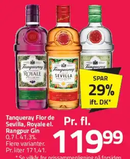 Fleggaard Tanqueray (udvalg) tilbud