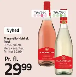 Fleggaard Maranello Hvid el. Rosé tilbud