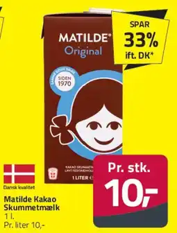 Fleggaard Matilde Kakao Skummetmælk tilbud