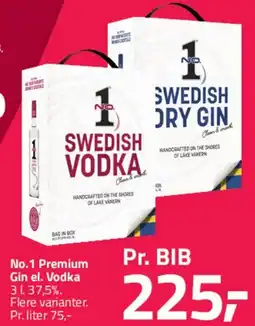 Fleggaard No.1 Premium / Swedish Vodka (BIB) tilbud