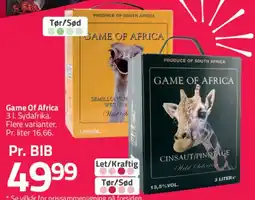 Fleggaard Game Of Africa tilbud