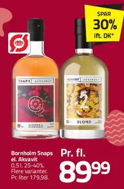 Fleggaard Bornholm Snaps / Akvavit tilbud