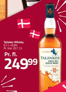 Fleggaard Talisker Single Malt (10 years) tilbud