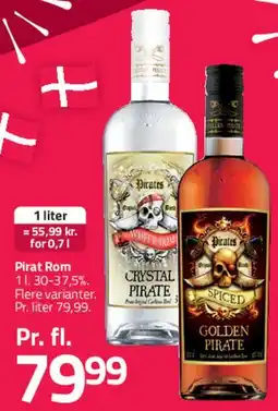 Fleggaard Crystal Pirate (white rum) tilbud