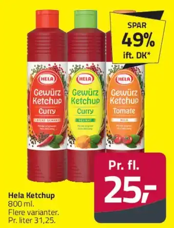 Fleggaard Hela Ketchup tilbud