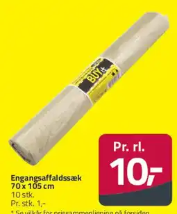 Fleggaard Engangsaffaldssæk tilbud