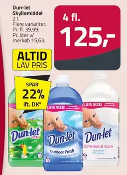 Fleggaard Dun-let Skyllemiddel tilbud