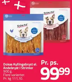 Fleggaard Dokas Kyllingebryst / Andebryst i strimler tilbud