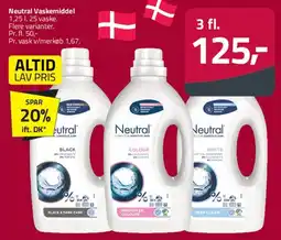 Fleggaard Neutral Vaskemiddel tilbud