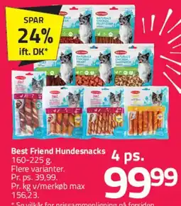 Fleggaard Best Friend Hundesnacks (4 ps.) tilbud