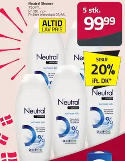 Fleggaard Neutral shower tilbud