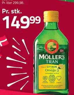 Fleggaard Møller's Tran (Citron) tilbud