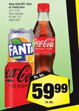 Calle Coca Cola PET / Fanta (bottle & can graphic) tilbud