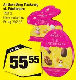 Calle Anthon Berg Påskeæg tilbud