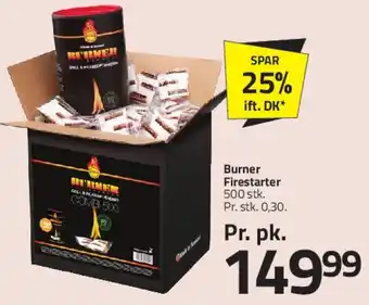 Fleggaard Burner Firestarter tilbud