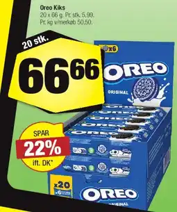 Calle Oreo Kiks (stor pakke) tilbud
