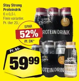 Calle Stay Strong Proteindrink tilbud