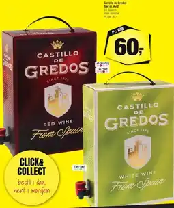 Calle Castillo de Gredos (Red & White) - Bag-in-Box 3 L tilbud