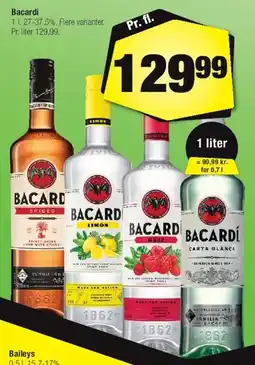 Calle Bacardi (flere varianter) tilbud