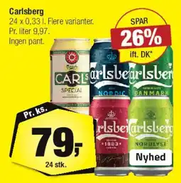 Calle Carlsberg (flere varianter) tilbud