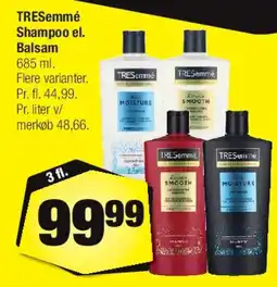 Calle TRESemmé Shampoo & Balsam tilbud