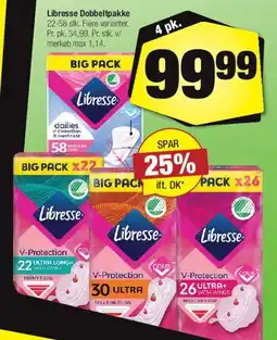 Calle Libresse Dobbeltpakke / Big Pack tilbud