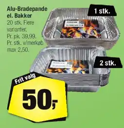 Calle Alu-bradepande / Bakker tilbud