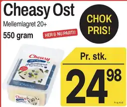 ABC Lavpris Cheasy Ost (Mellemlagret 20+) tilbud