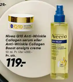 Bilka Nivea Q10 Anti-Wrinkle tilbud