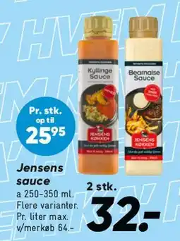 Bilka Jensen sauce tilbud