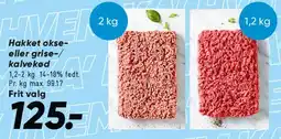 Bilka Hakket (okse/kalv/gris) tilbud