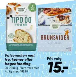 Bilka Tip 00 hvedemel / Brunsviger tilbud