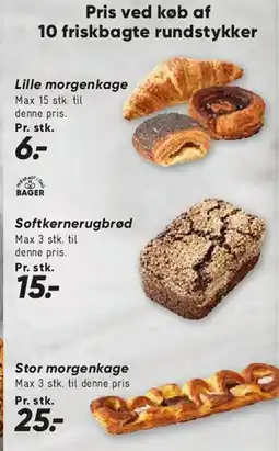 Bilka Morgenkager & brød (udvalg) tilbud