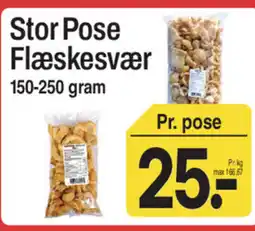 ABC Lavpris Stor Pose Flæskesvær tilbud