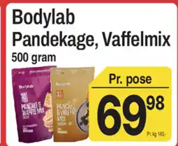 ABC Lavpris Bodylab Pandekage, Vaffelmix tilbud
