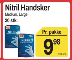 ABC Lavpris Nitril Handsker tilbud