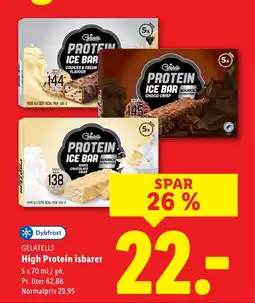 Lidl GELATELLI High Protein isbarer tilbud